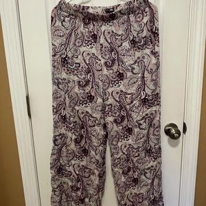 Fashion Nova Paisley Flared Pants